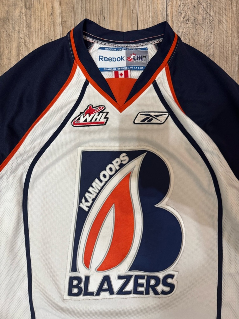 Reebok Kamloops Blazers WHL Jersey - Picture 2 of 4